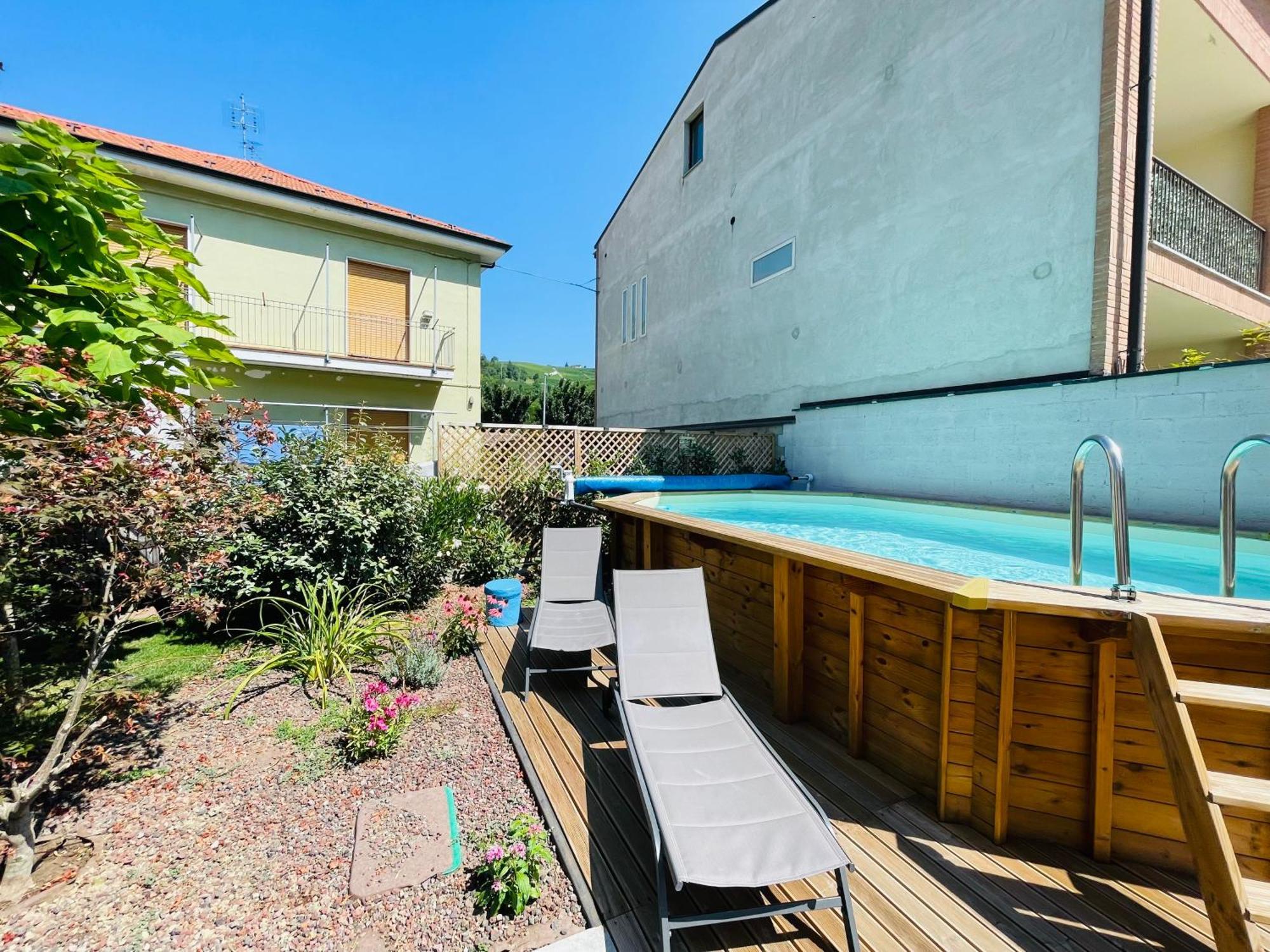 Villa Casa Piero, Relax E Piscina Privata Tra Le Colline Delle Langhe Alba  Exterior foto